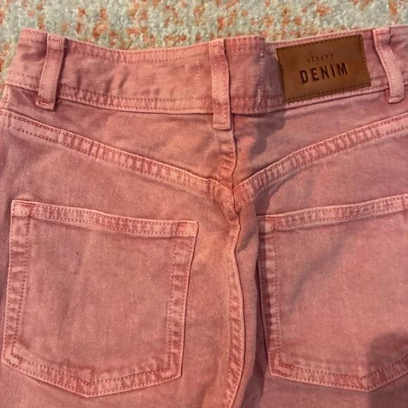 Sezane Le Crop Rose Pale - Size 36 - Picture 4 of 5